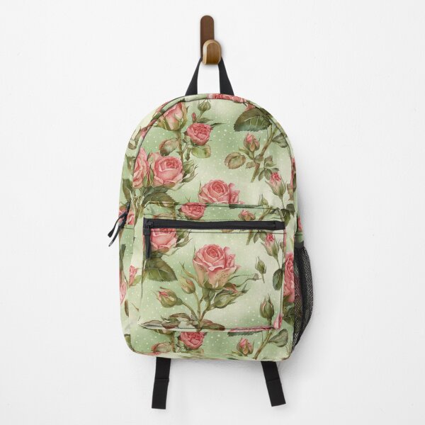 Item preview, Pink roses and buds in watercolor  designed and sold by Designbes.