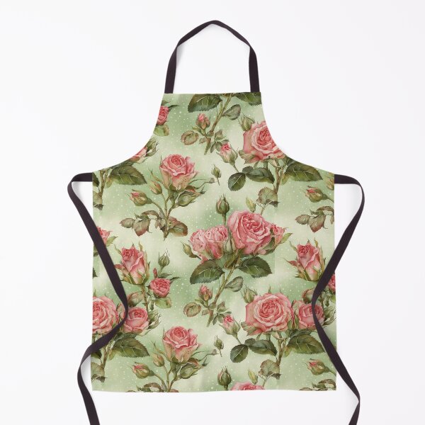 Item preview, Pink roses and buds in watercolor  designed and sold by Designbes.