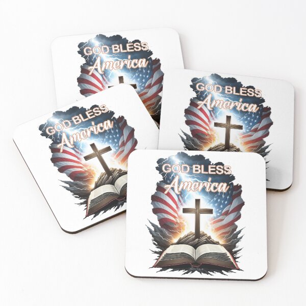 Item preview, God Bless America of Faith and Freedom designed and sold by WLHmedia.com .