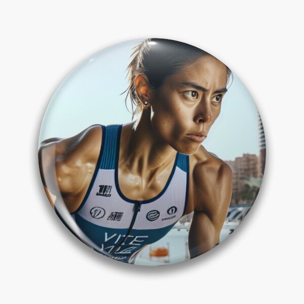 Item preview, Triathlon Cyclist – Power & Speed by the River designed and sold by Triathlongram.