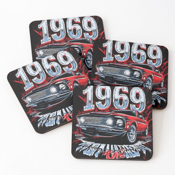 Artikelvorschau, Mustang 1969 entworfen und verkauft von Bubble-Bay Shop.
