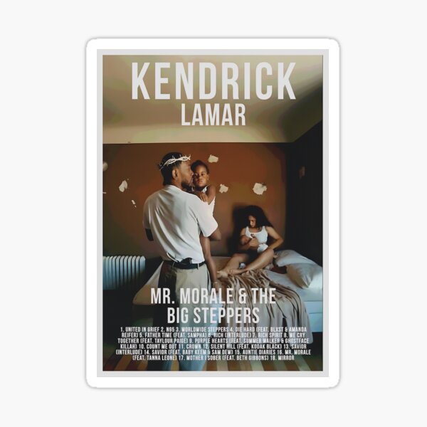 Aperçu de l'œuvre Pochette de l'album de Kendrick Lamar créée et vendue par Ginovativedy.