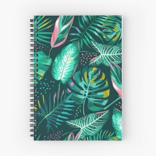 Item preview, tropical plant leaf pattern designed and sold by LivsPlantHouse.