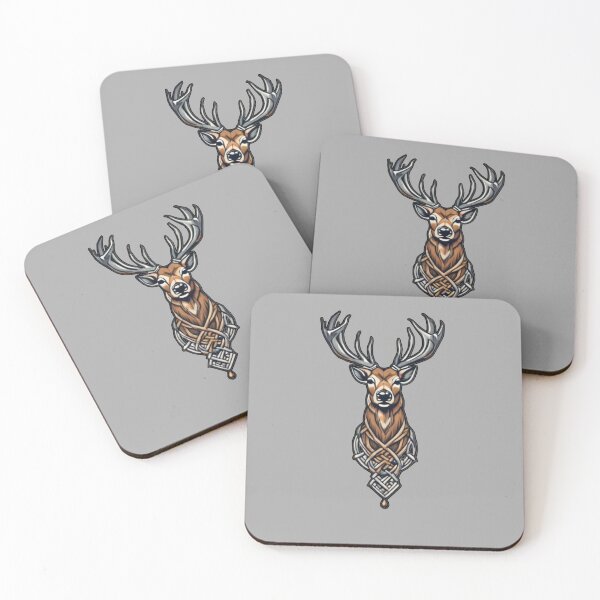 Item preview, Knotwork Buck designed and sold by RadManDesigns.