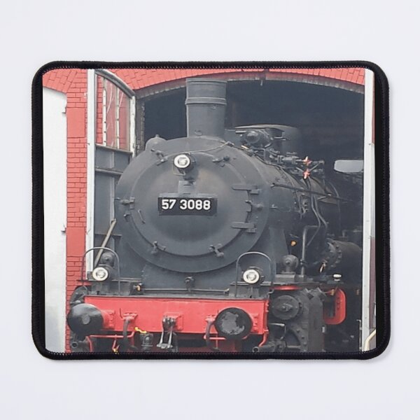 Item preview, Classic Steam Locomotive 57 – Historic Railway Wall Art for Train Lovers designed and sold by TeeDesignMaster.