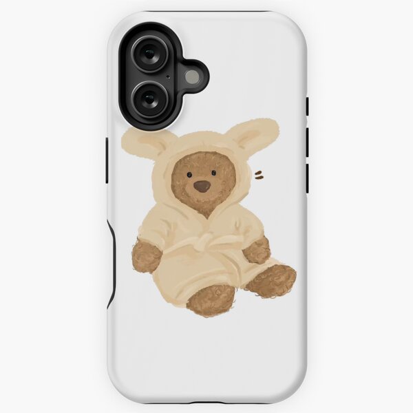 Vista previa del artículo con la obra «Jellycat: Oso Bartolomé en bata de baño», diseñado y vendido por marie pokorny.