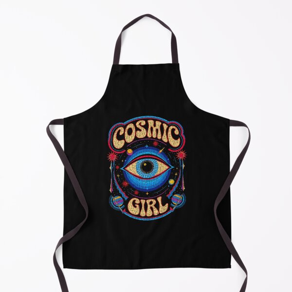 Item preview, Vintage "COSMIC GIRL" Psychedelic Rock Band – 70s Trippy Retro Design designed and sold by paulo silveira.