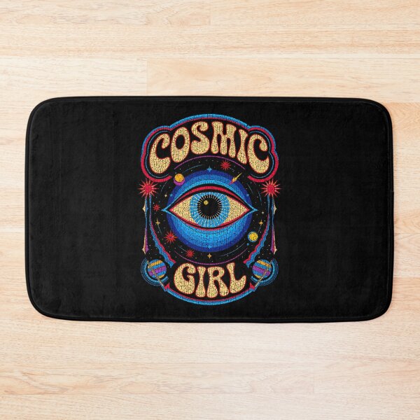 Item preview, Vintage "COSMIC GIRL" Psychedelic Rock Band – 70s Trippy Retro Design designed and sold by paulo silveira.