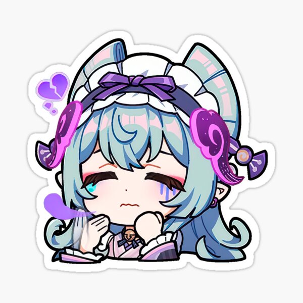 Item preview, Mizuki Sticker #4 Genshin Impact designed and sold by Astral Drop.