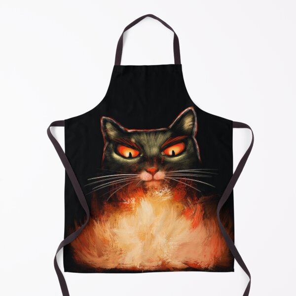 Item preview, Funny meme black cat on the fire designed and sold by Makitsu Neko.