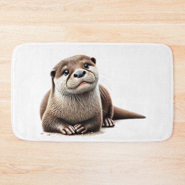 Item preview, Otter Colored Pencil Sketch Portrait designed and sold by MaedK.