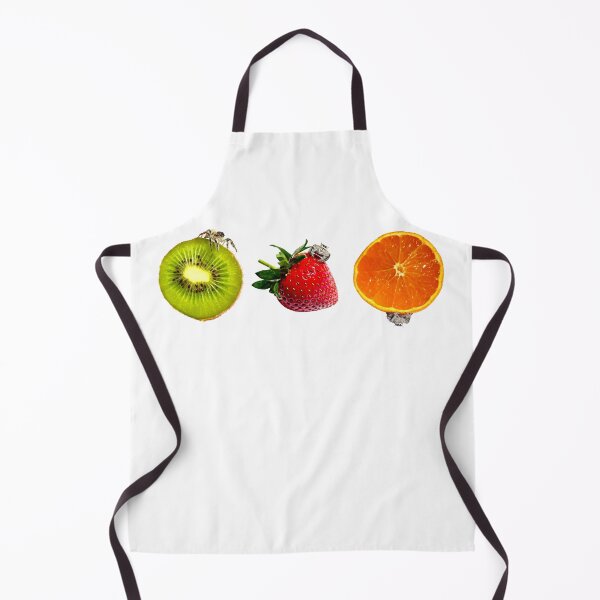 Item preview, Cute Jumping Spiders sitting on fruit  designed and sold by Tarantula Design Co. .