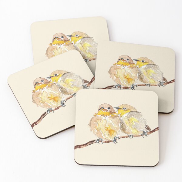 Item preview, Two little birds sit together designed and sold by Maree Clarkson .