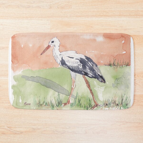 Item preview, White Stork (Ciconia ciconia) designed and sold by Maree Clarkson .