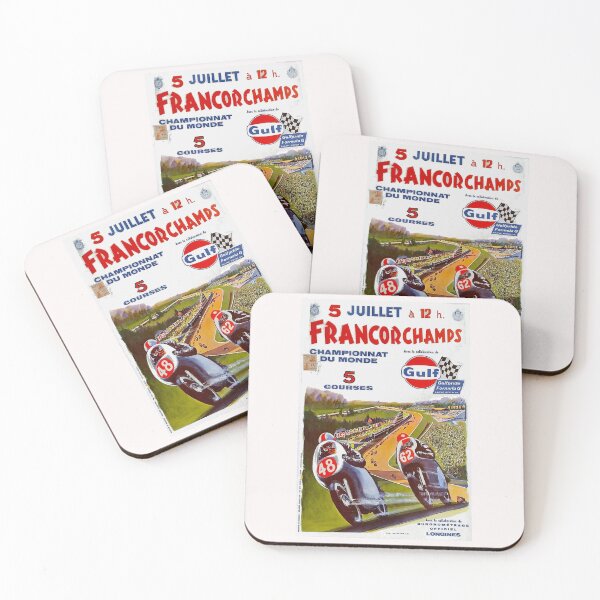 Item preview, Blast from the past art   Vintage one more Francorchamps designed and sold by Helios Be. Lavsh.