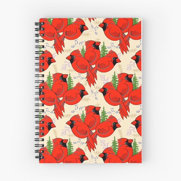 Item preview, RED CARDINALS REPEATING PATTERN  designed and sold by Marni Scofidio Desi9ns.