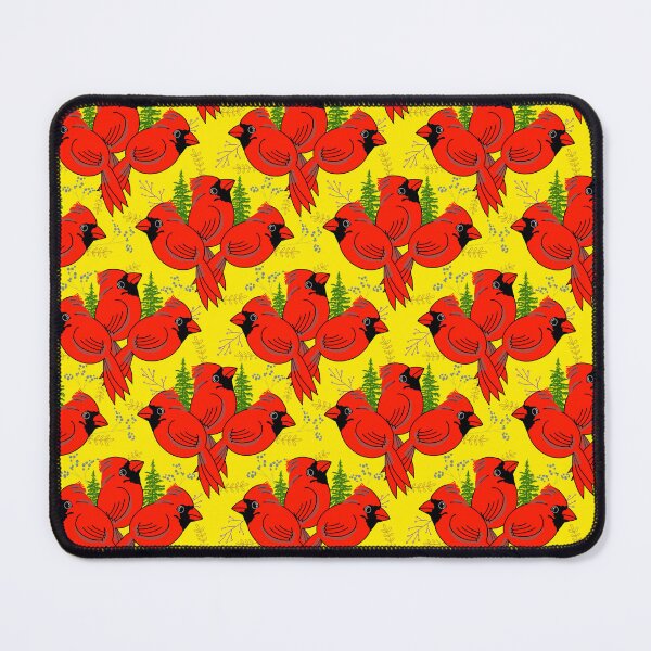 Item preview, RED CARDINALS REPEATING PATTERN 3 designed and sold by Marni Scofidio Desi9ns.