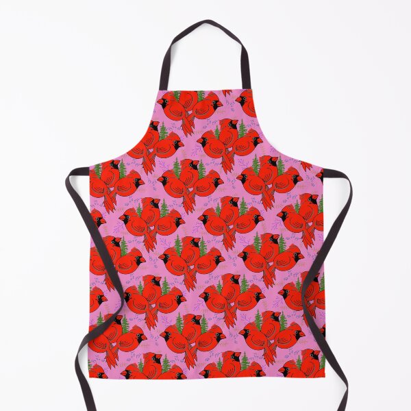 Item preview, RED CARDINALS REPEATING PATTERN 4 designed and sold by Marni Scofidio Desi9ns.