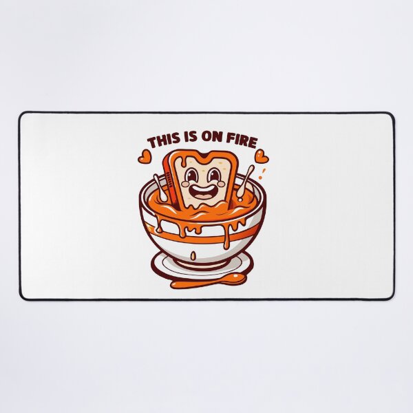 Item preview, Melting Bread Soup Love Pun designed and sold by Timegraf.