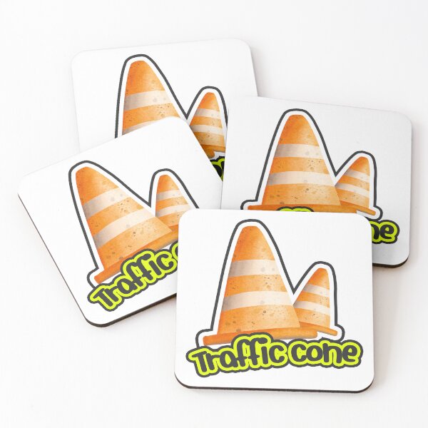 Item preview, Double Traffic Cones - Watercolor Sticker Art designed and sold by Pichitsak1415.