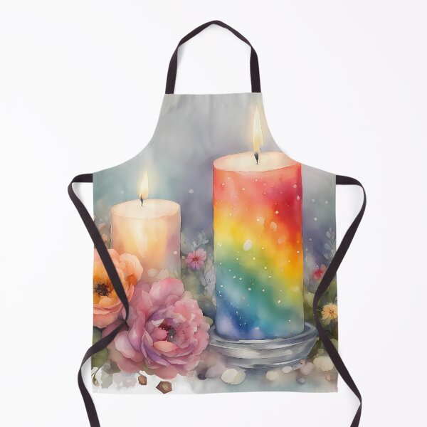 Item preview, Rainbow Candlelight designed and sold by CalmnessbyChoice.