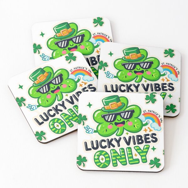 Item preview, St. Patrick’s Day shamrock lucky vibe. designed and sold by Wear Sculpt.