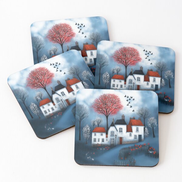 Item preview, White House and Blooming Tree designed and sold by Blue Horse Photo Magic.