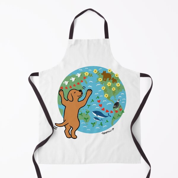 Item preview, Fox Red Labrador Puppy Loves Planet Earth designed and sold by HappyLabradors.