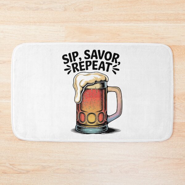 Item preview, Vintage Beer Mug- Sip, Savor, Repeat designed and sold by Taans-Creation.