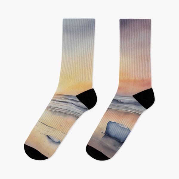 Item preview, Ice Blocks on Beach at Dawn designed and sold by CalmnessbyChoice.