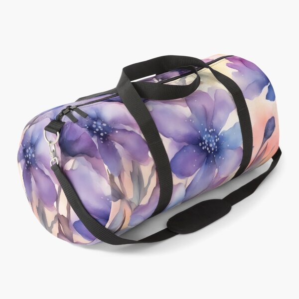 Item preview, Watercolour Purple Flowers designed and sold by BookCovered.