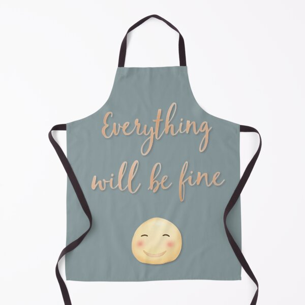Item preview, A cute smile with the message "everything will be fine" designed and sold by kankan22.
