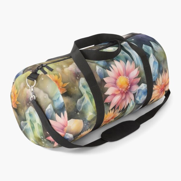 Item preview, Crystals and Flowers on Moss designed and sold by CalmnessbyChoice.