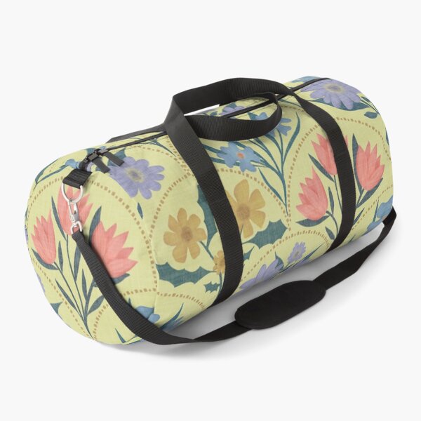 Item preview, Art Deco Floral Fanfare - Vintage Pattern - Yellow designed and sold by Ordinary Elevated.