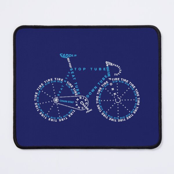 Item preview, Bicycle Anatomy Calligram designed and sold by reigedesign.
