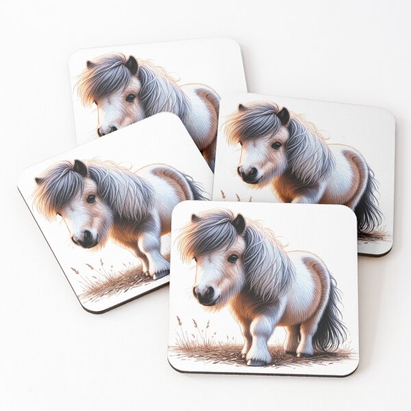 Item preview, Shetland Pony Colored Pencil Sketch Portrait designed and sold by MaedK.