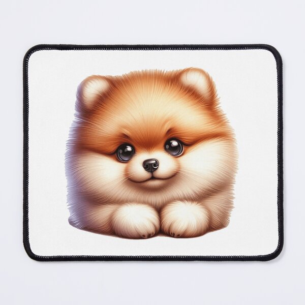 Item preview, Super cute happy pomeranian puppy designed and sold by nicnacc.