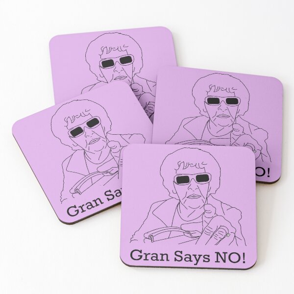 Item preview, Gran says NO! punk designed and sold by quigeebo designs.