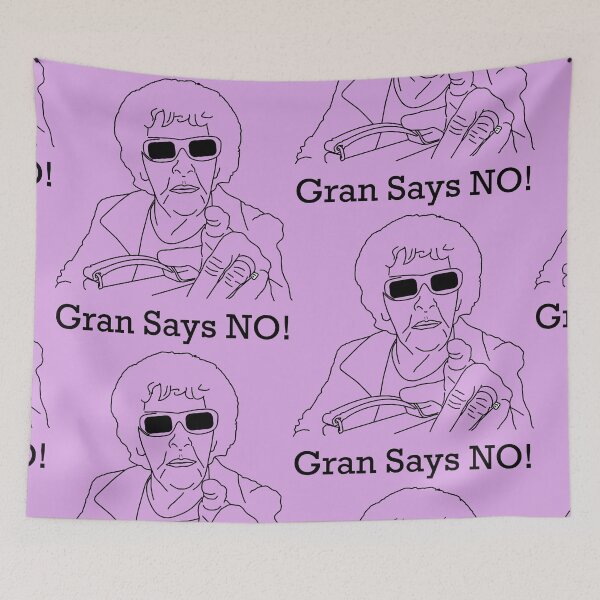 Item preview, Gran says NO! punk designed and sold by quigeebo designs.