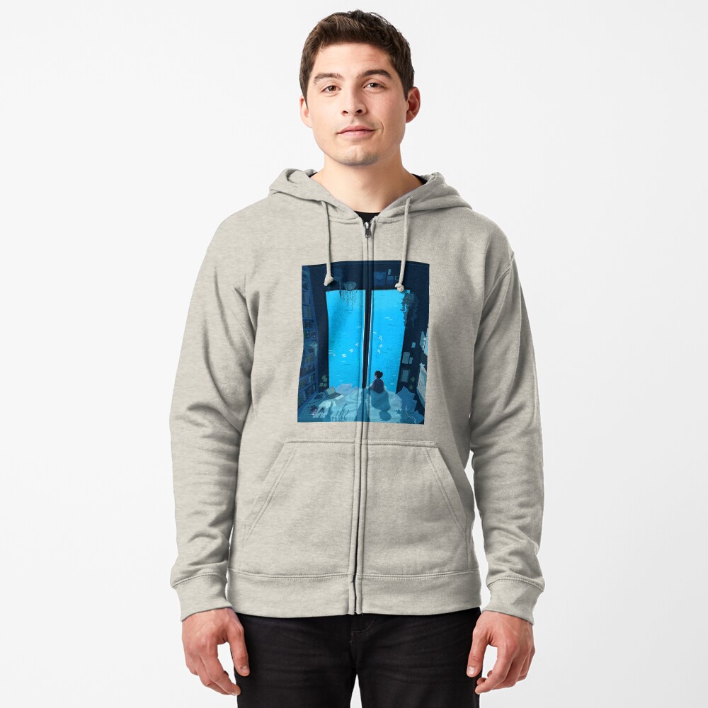 Item preview, Zipped Hoodie designed and sold by mienar.