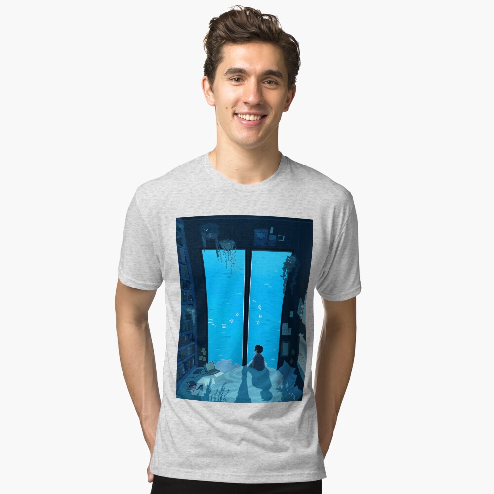 Item preview, Tri-blend T-Shirt designed and sold by mienar.