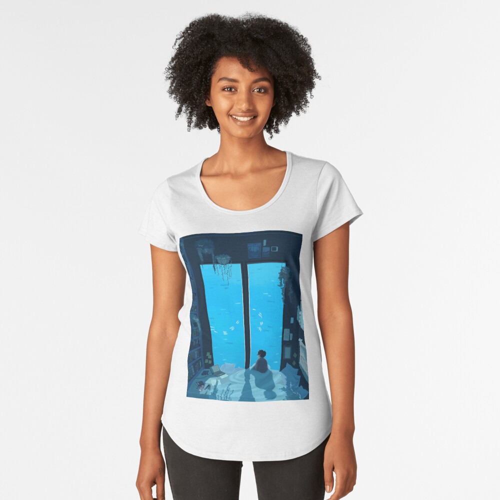 Item preview, Premium Scoop T-Shirt designed and sold by mienar.