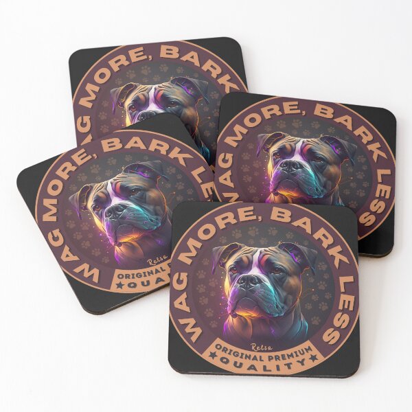 Item preview, T-shirt dog - Wag more, bark less - Relso designed and sold by relso.