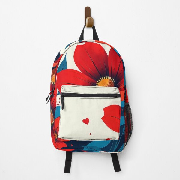 Item preview, Red Flowers and Stars designed and sold by Association AREMIS DEFENSE FORCE.