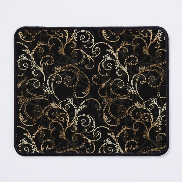 Item preview, Antique Gilded Floral Botanical Pattern Art designed and sold by Zakrytos ★★★★★.