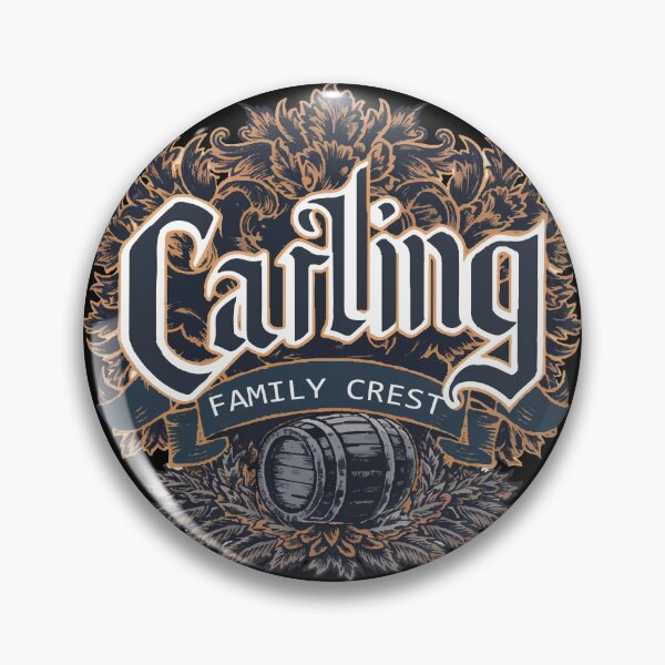 Item preview, Vintage Carling Beer Label – Retro Pub Aesthetic T-Shirt designed and sold by natzeroART.