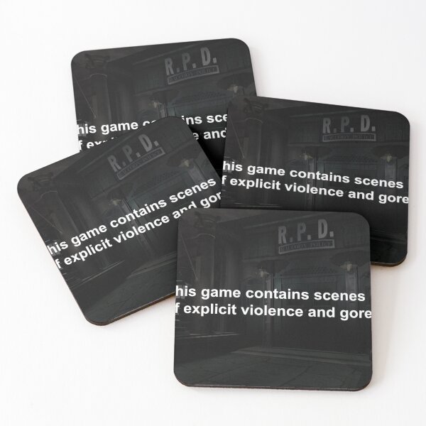 Item preview, Resident Evil 2 Warning screen designed and sold by andresdrawing.