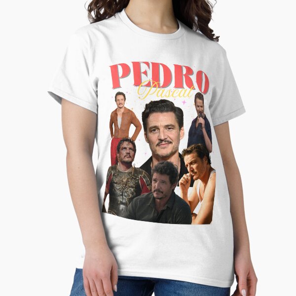 Vista previa del artículo con la obra «Camiseta vintage de Pedro Pascal», diseñado y vendido por UptownGirls.