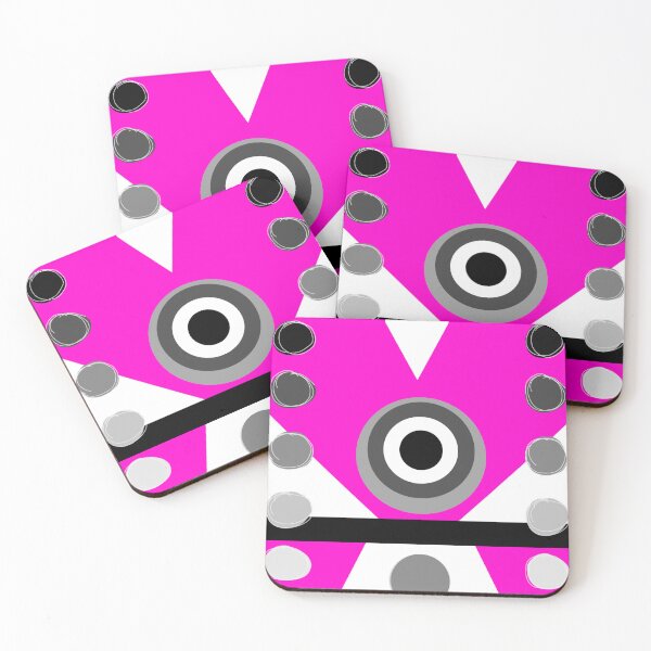 Item preview, Geometric shapes in pink-grey-black-white II designed and sold by AnnabellaRh.