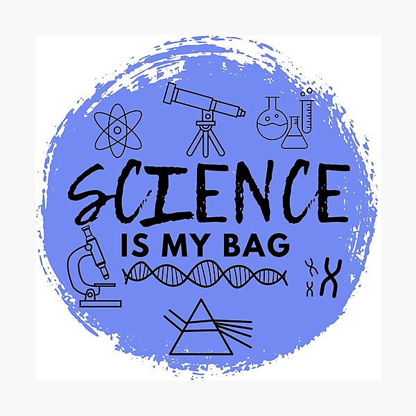 Item preview, Science is my bag designed and sold by ThisFoxPrints.